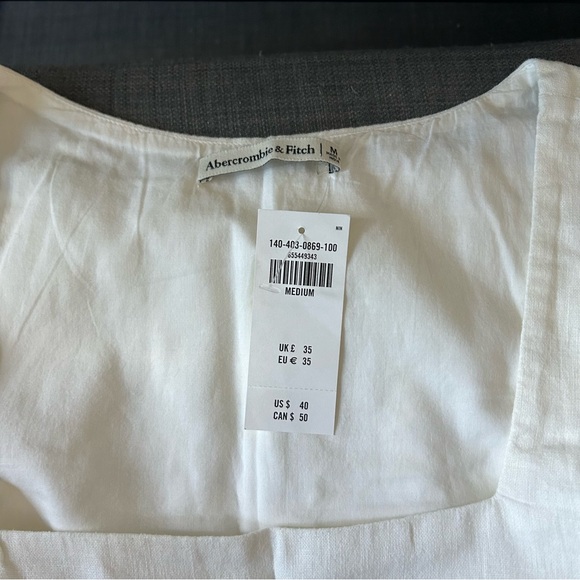 Linen Square Neck Crop Tank - Picture 8 of 9